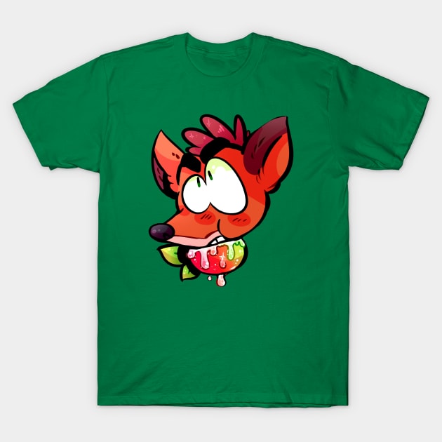 Wumpa Fruit T-Shirt by cometcombo